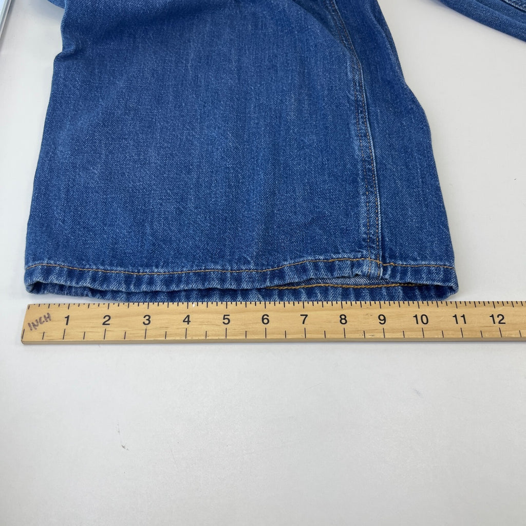 Tommy Hilfiger Womens High Rise Wide Leg Jeans UK size 16 W33" L30" Mid Blue