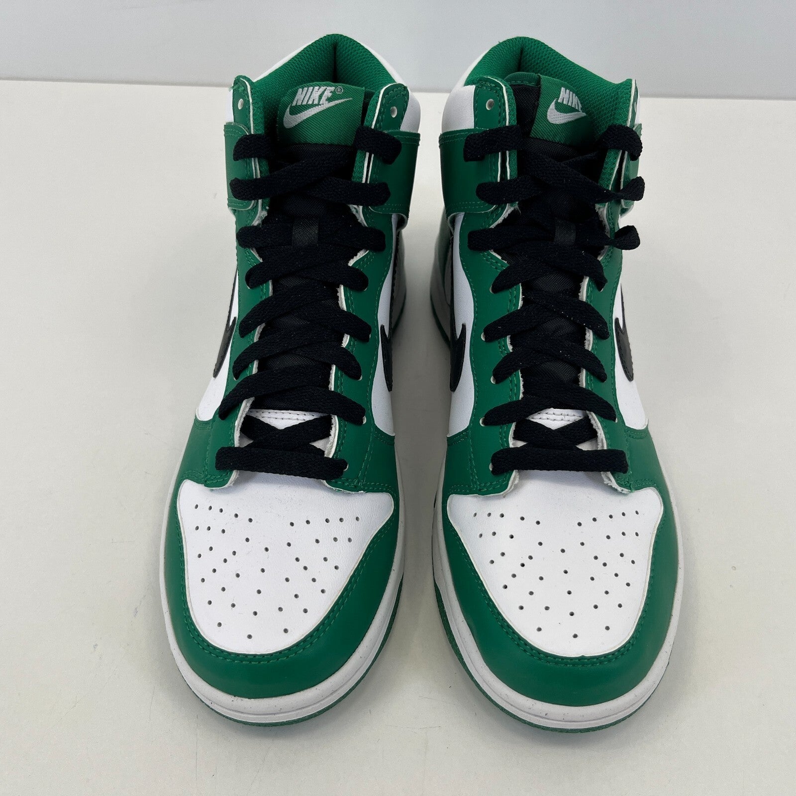 Nike GS Dunk High Celtics Green & White size UK 6 EU 40