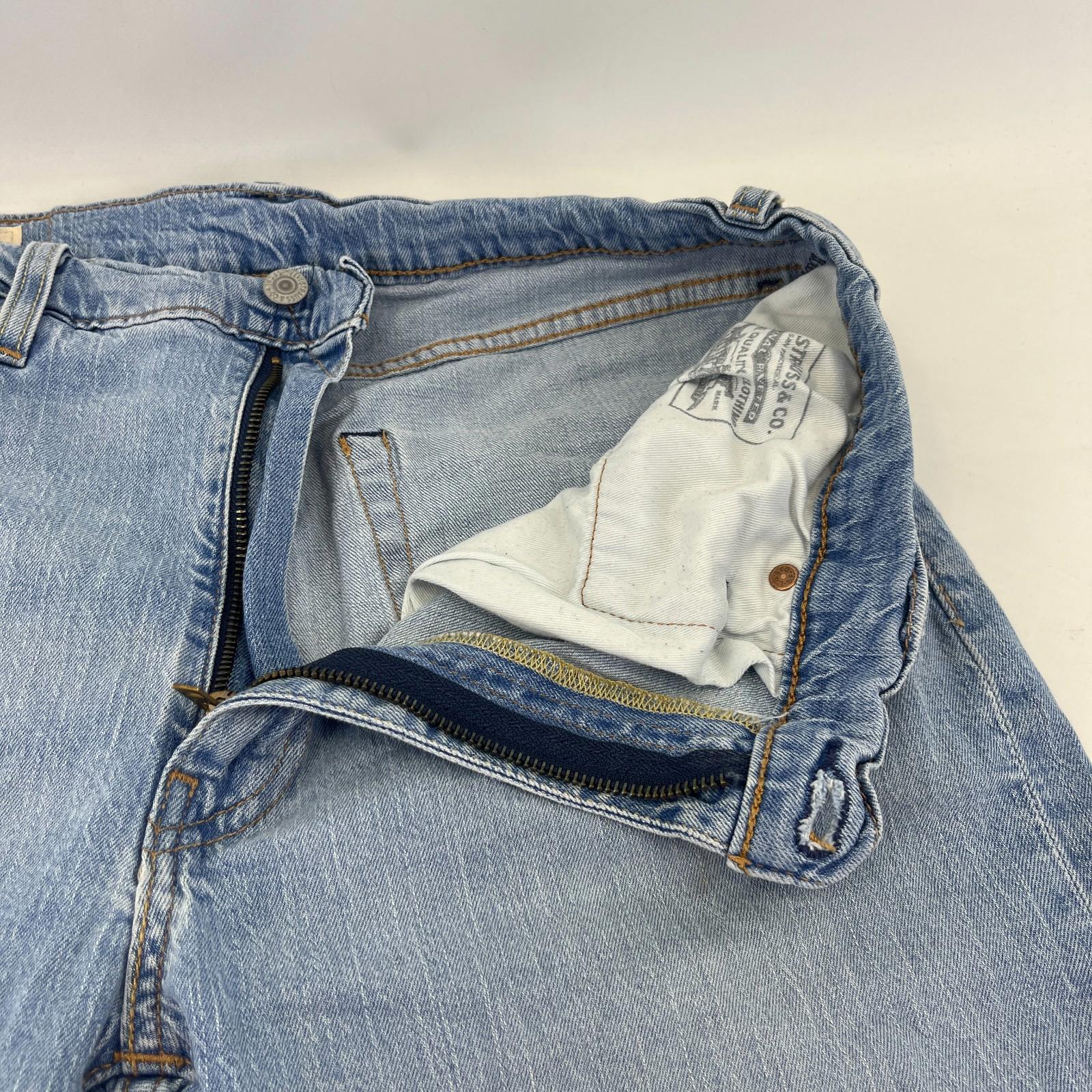 Levi's 512 Jeans Premium Big E Blue Denim Slim Fit W36" L34"