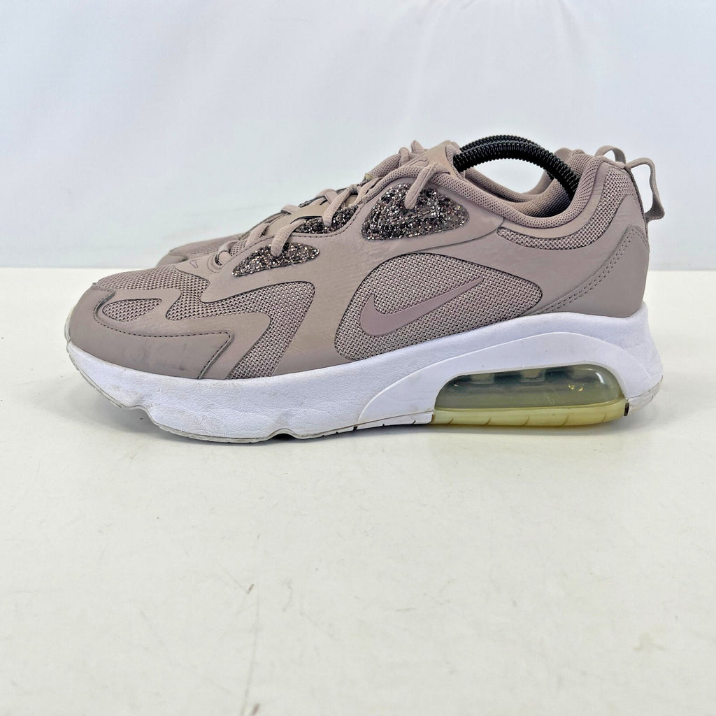 Nike Air Max 200 Trainers Dark Beige Metallic CQ6362-200 Womens size UK 8.5 EU43