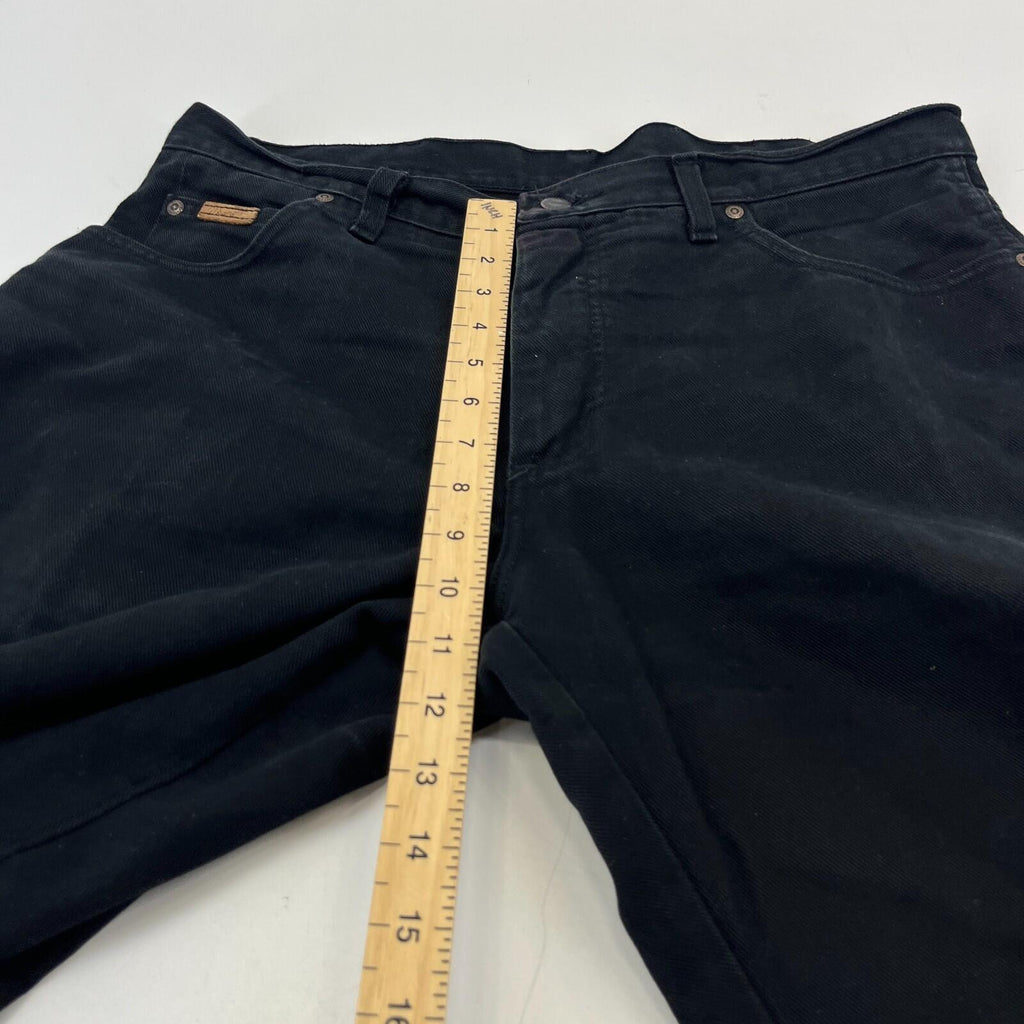 Wrangler Texas Black Denim Jeans Men's Waist 36" Leg 32"