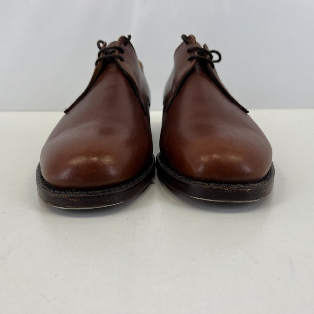 K Shoes Mens Brown Formal Oxford Leather UK 9 Wide Fit - by Royal Appointment