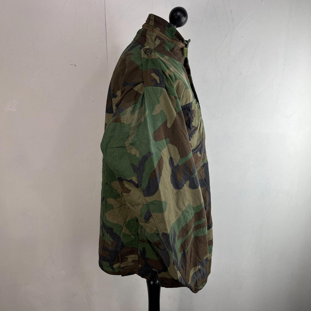 Vintage Issued US Military M65 Jacket Field Camouflage Medium Regular See Detail