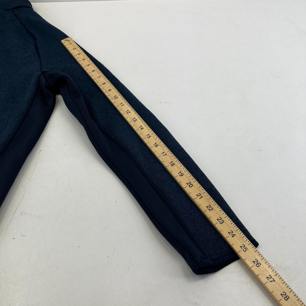 Mountain Warehouse Mens 1/4 Zip Fleece in Navy Blue with Zip Pockets size M
