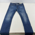 Diesel Tepphar Distressed Stretch Slim Carrot Jeans Men’s W30 L30 Denim Blue