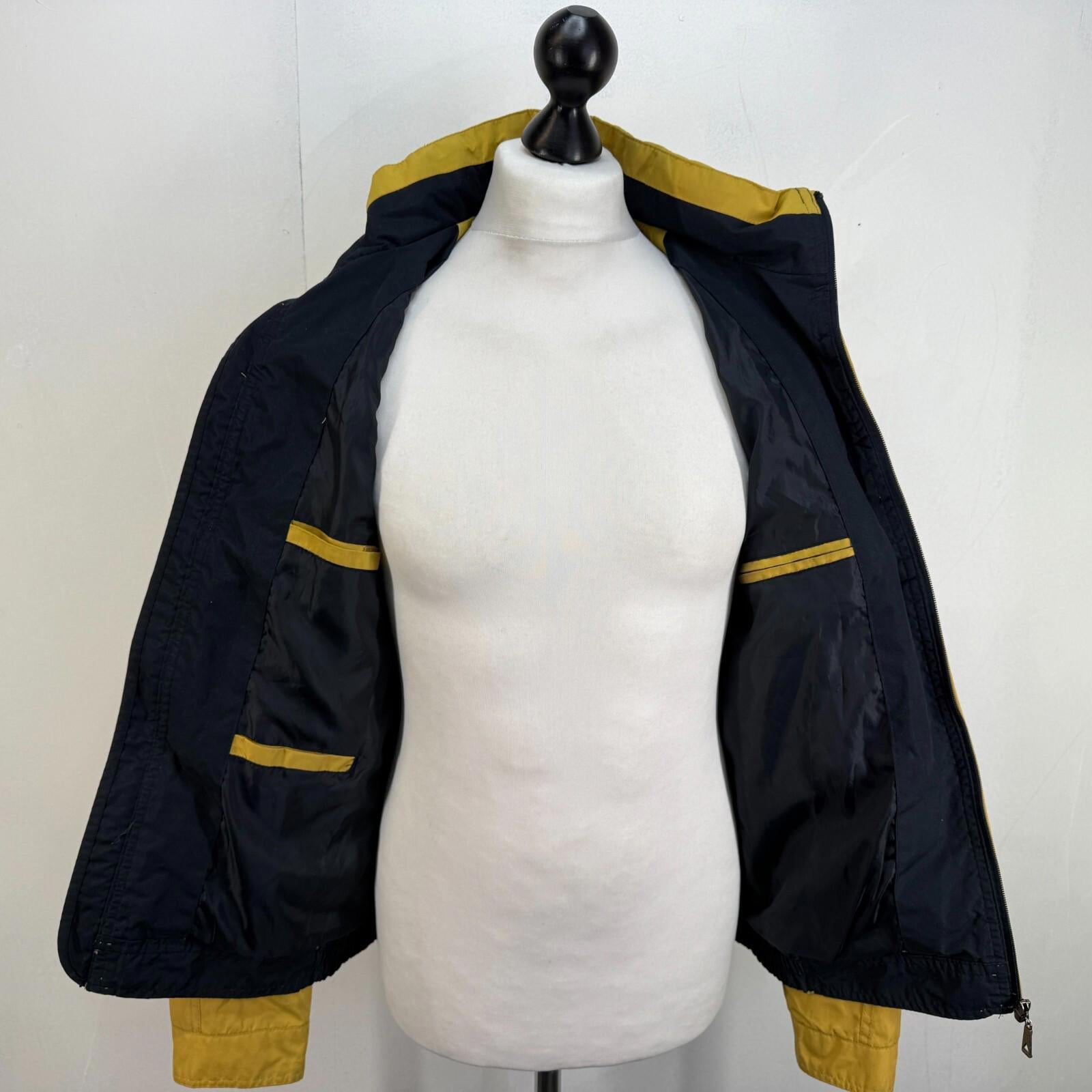 Saxon Hiking Jacket Showerproof Countrywear Premium Mens Mustard Yellow size S