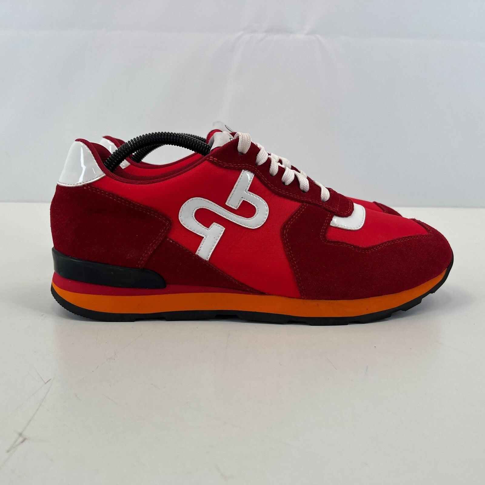 OPP France Men's Trainers in Red UK size 8.5 - Near Mint