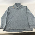 Weird Fish Macaroni Fleece Jumper in Blue Embroidered Logo Men’s size XL