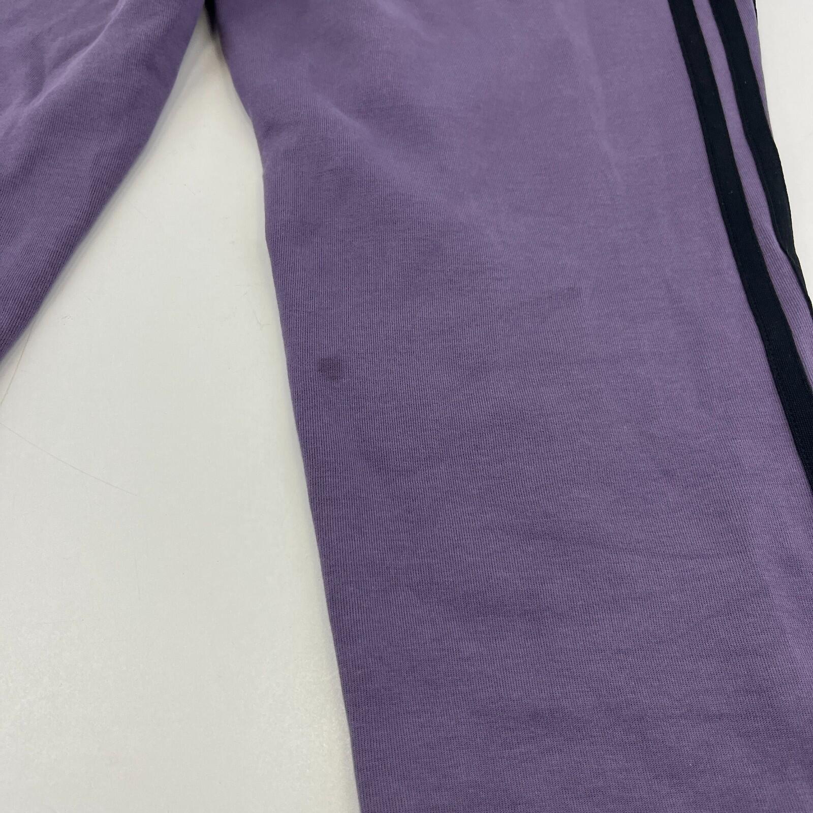 Adidas Women's Purple Jogging Pants Joggers Track Bottom size 12 (M) - New