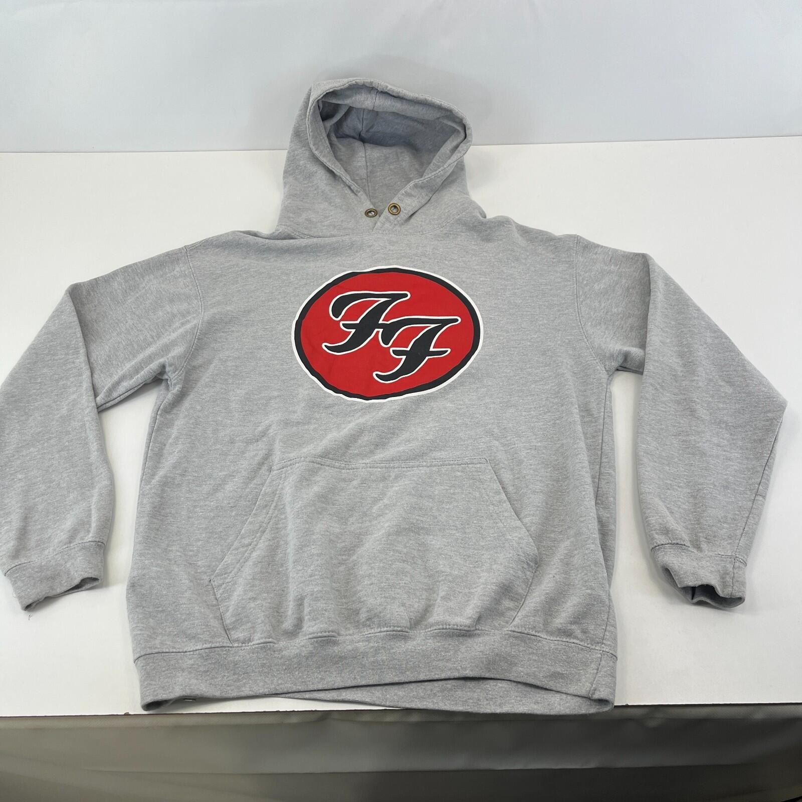 2023 Foo Fighters Hoodie in Grey size Large - Made in UK