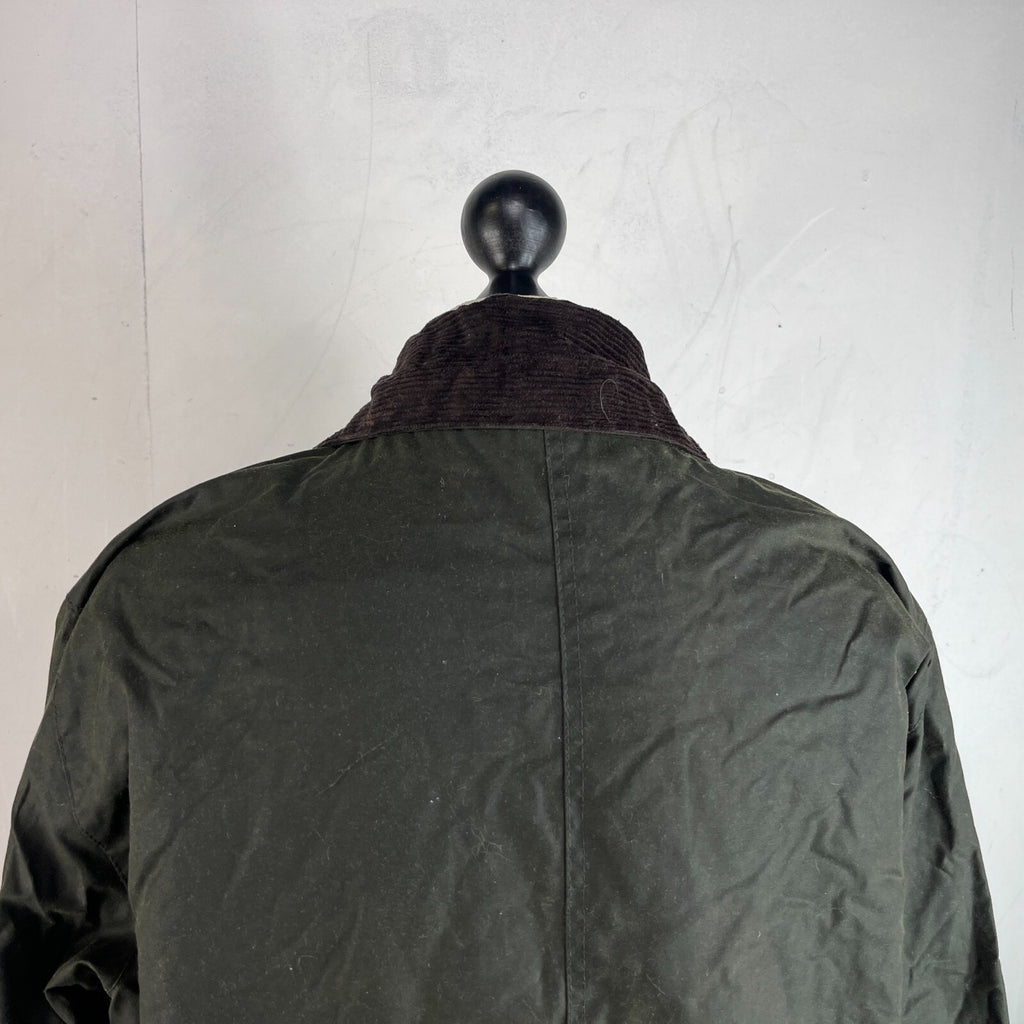 Crane Wax Jacket in Dark Green Waxed Cotton size Large