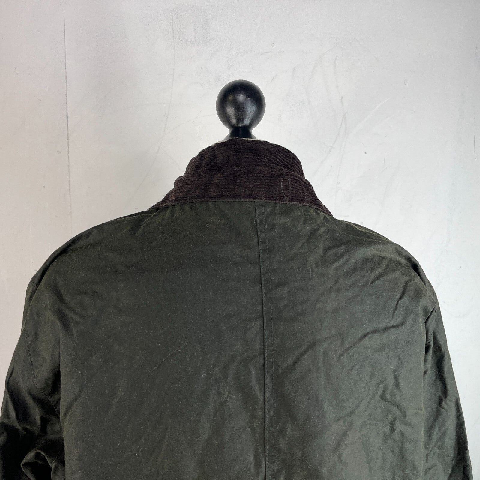 Crane Wax Jacket in Dark Green Waxed Cotton size Large
