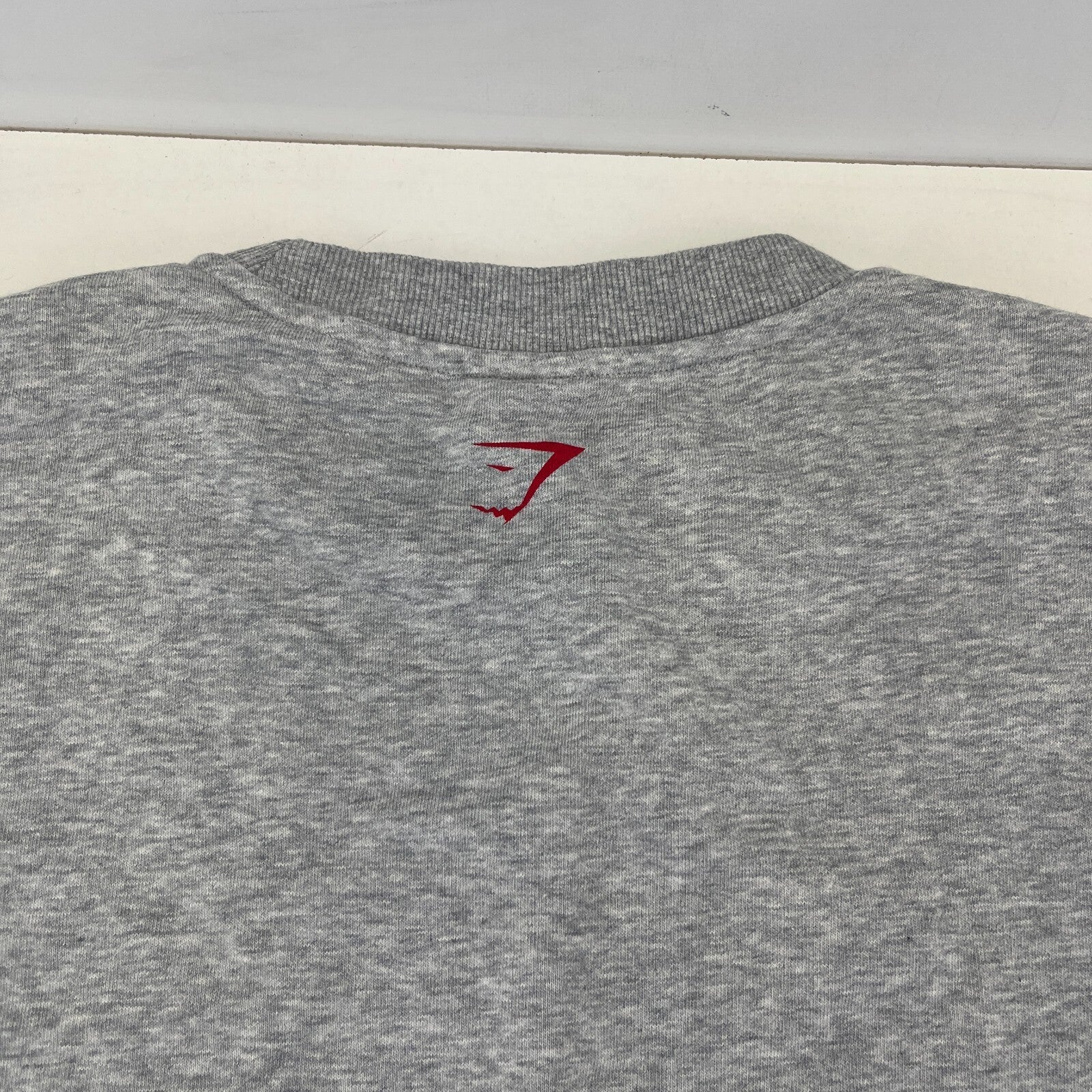 Gymshark Lifting Essentials Grey Pullover Sweatshirt size Large Oversized