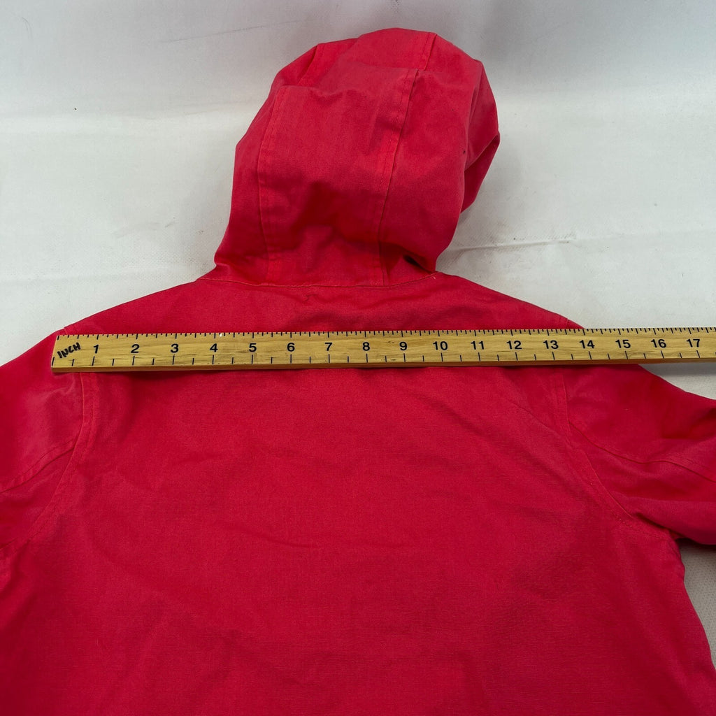 Joules Girls Waterproof Breathable Canvas Jacket Hooded in Pink size 11-12yrs