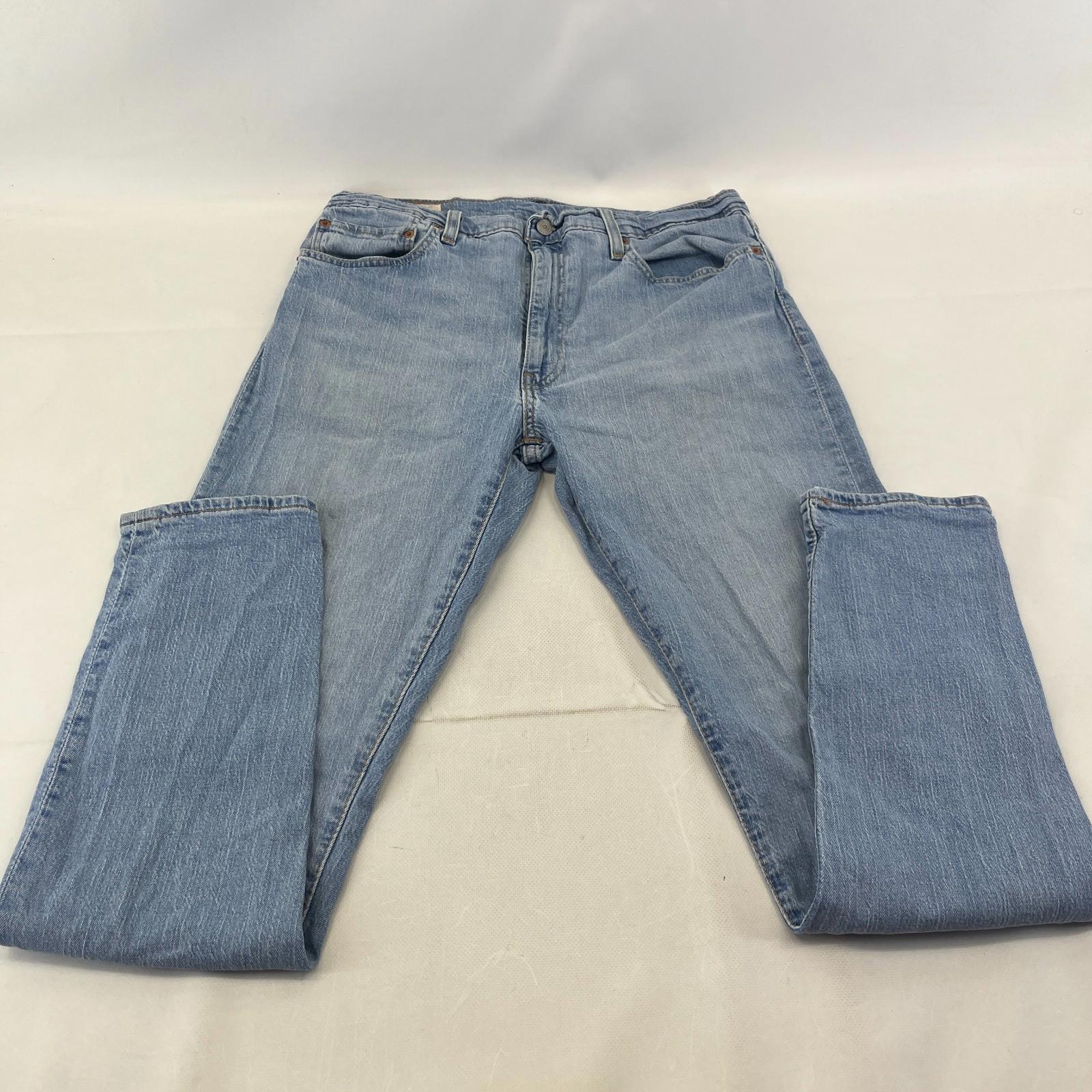 Levi's 512 Jeans Premium Big E Blue Denim Slim Fit W36" L34"