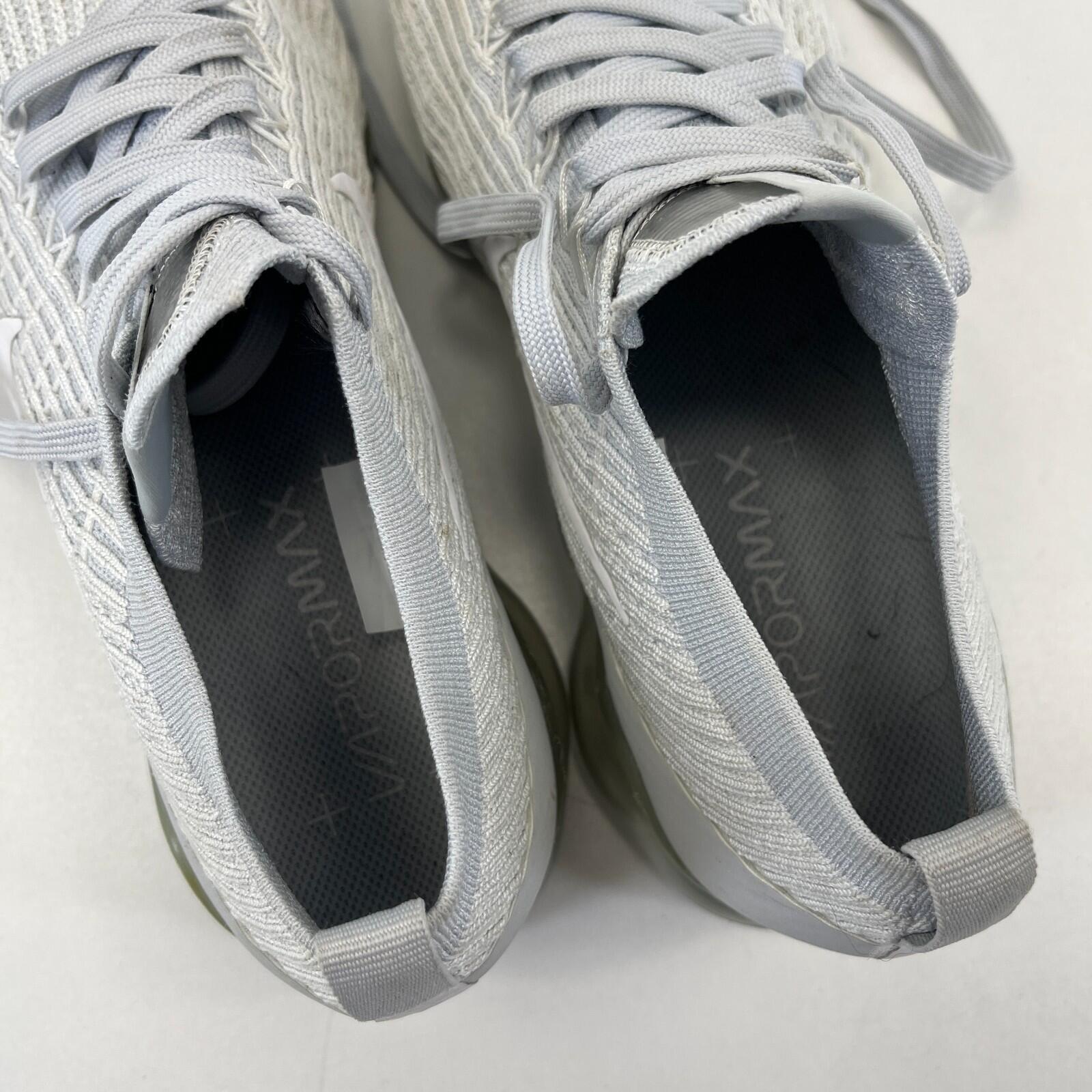 Nike Air Vapormax Flyknit 3 Platinum Light Grey 2019 size U.K 9.5
