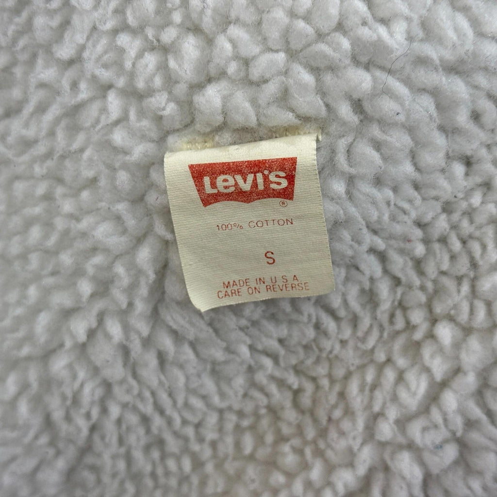 Levi's Trucker Sherpa Lined Denim Jacket Men's US size S (fits like M Loose Fit)