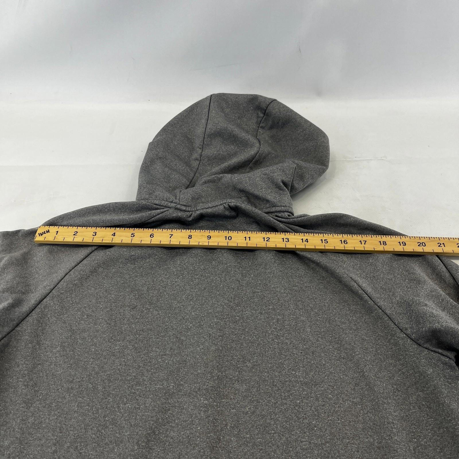 Adidas Dri Fit Full Zip Hoodie Jacket size M in Grey