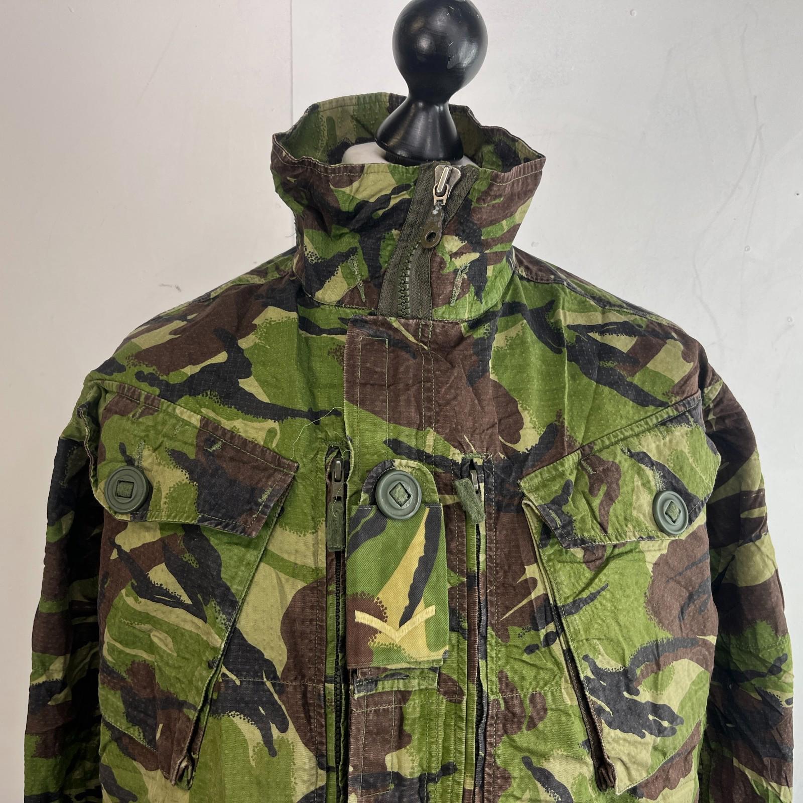 British Army Jacket DPM Woodland Camouflage Ripstop Field Coat Smock size 170/96