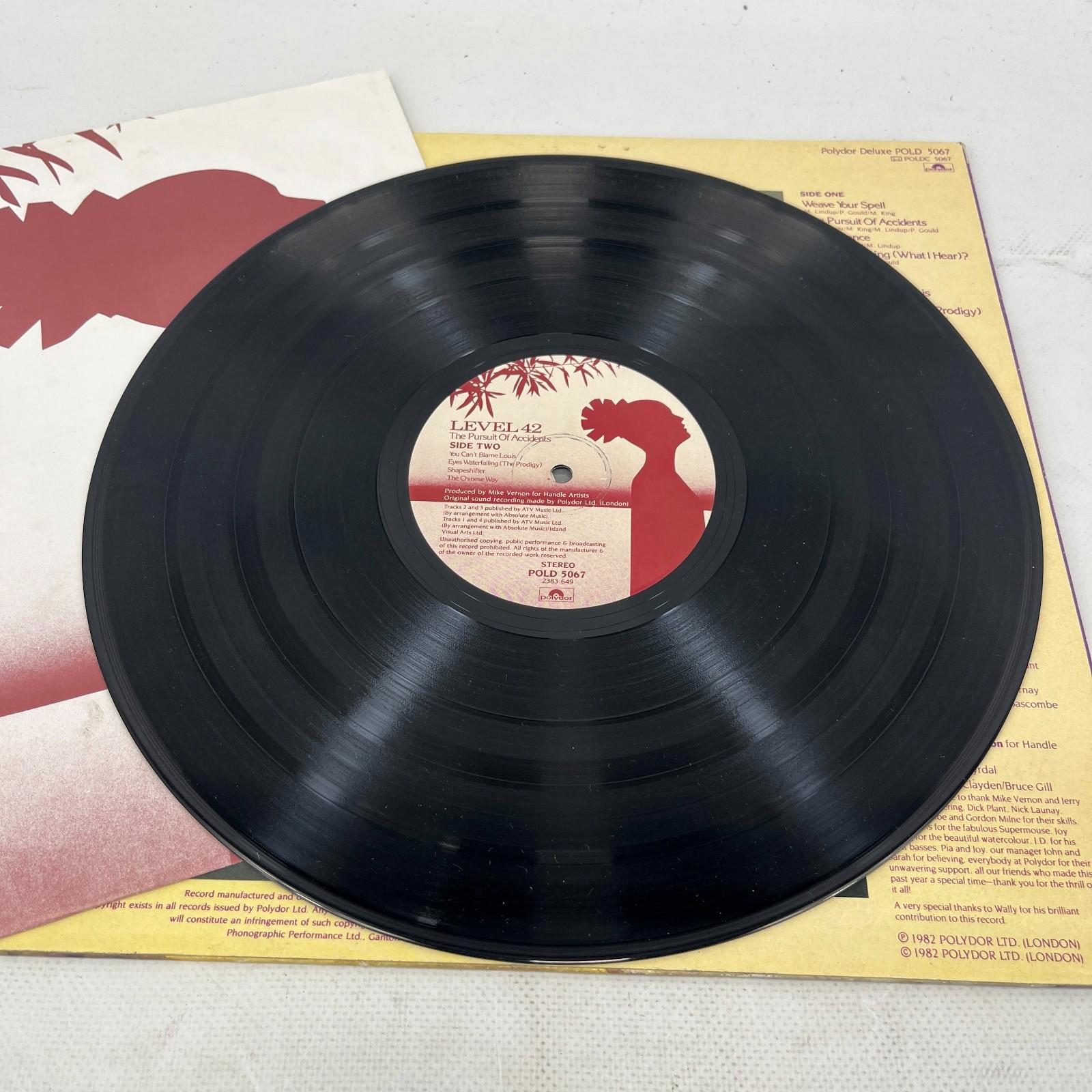 Level 42 - The Pursuit Of Accidents 1982 12” Vinyl LP ERecord X/VG