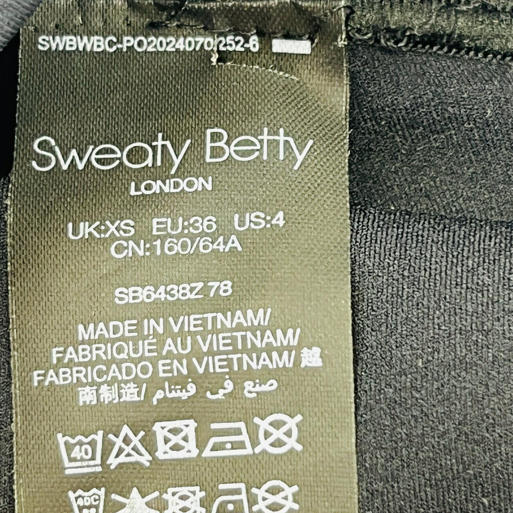 Sweaty Betty Power Womens 7/8 Length Yoga Leggings in Black size XS