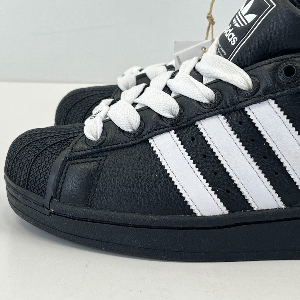 Adidas Originals Superstar II Core Black Trainers New Without Box UK 8 EU 42