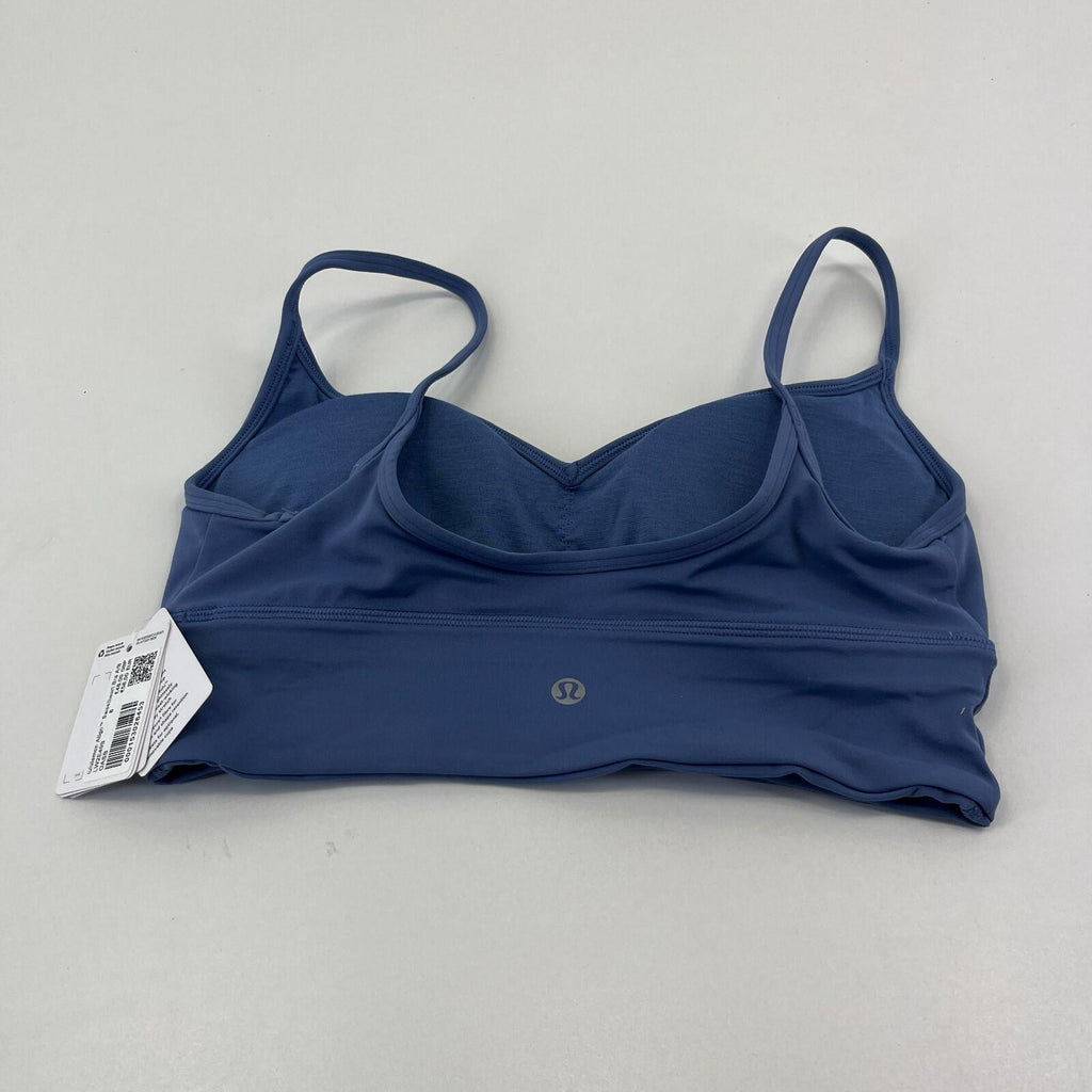 Lululemon Align Sweetheart Bra in Blue Ladies A/B Cup size US 8 UK 12 - BNWT