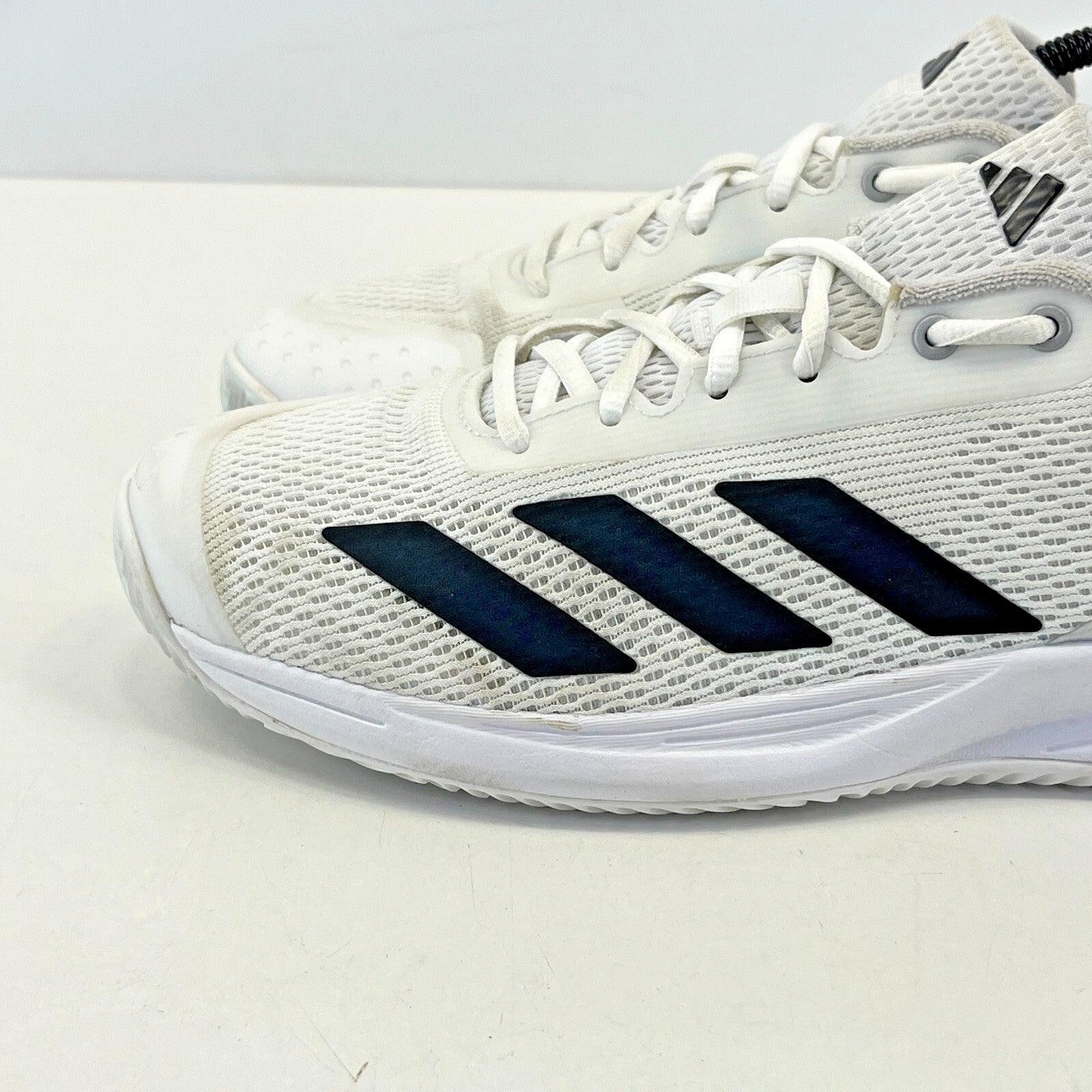 adidas Courtflash Speed 2 Tennis Padel Trainers Shoes White UK 7.5 EU 41 1/3