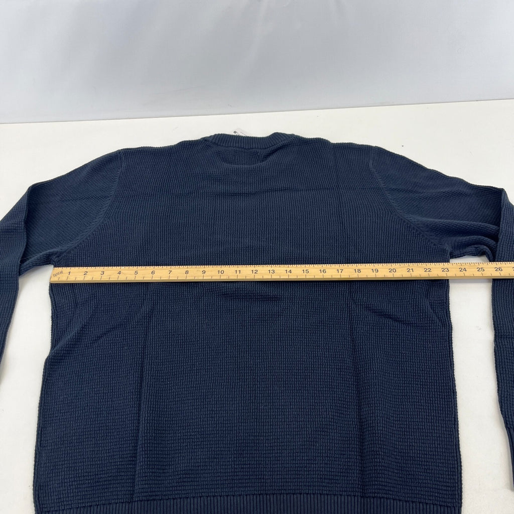Farah Men's Navy Blue Cotton Crew Neck Pullover Jumper size XL