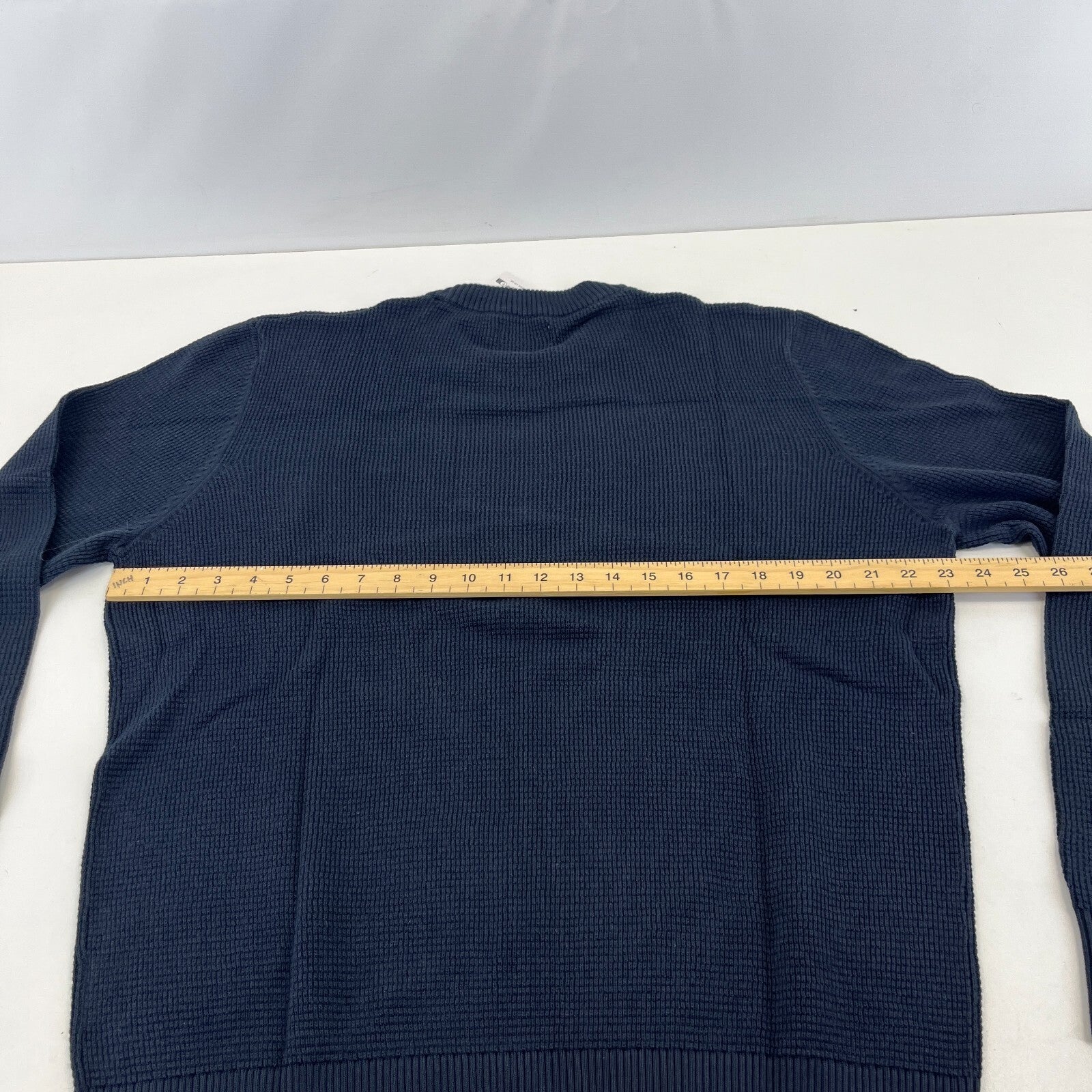 Farah Men's Navy Blue Cotton Crew Neck Pullover Jumper size XL