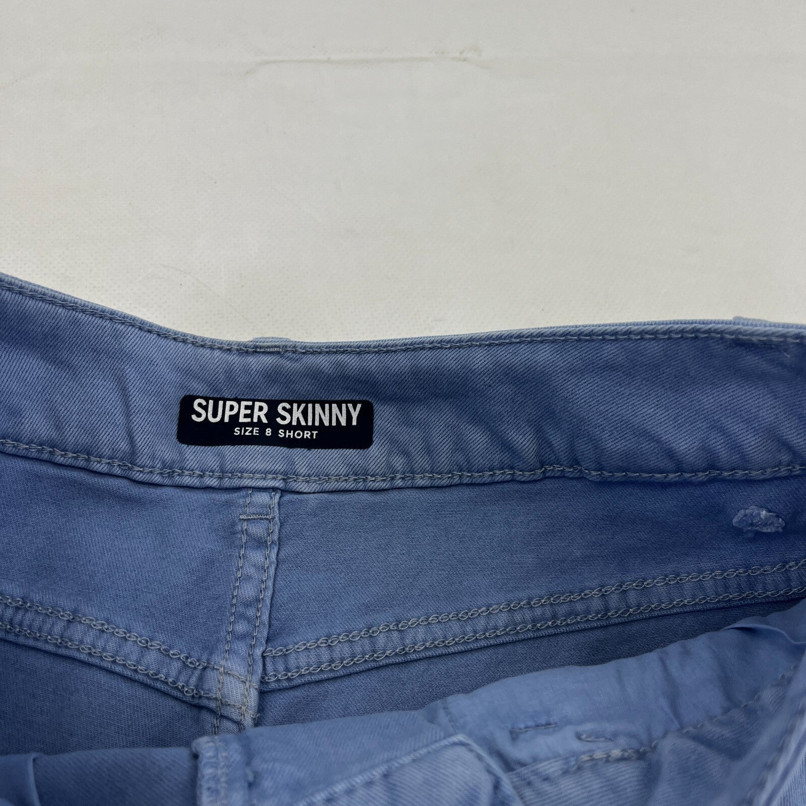 Marks & Spencer Pale Blue Super Skinny Jeans UK Women's size 8S - NWOT