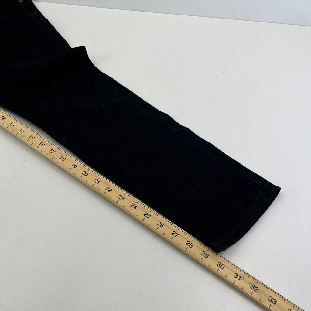 Levi Strauss 512 Jeans Mens Levis W36" Leg 30" Slim Tapered Black