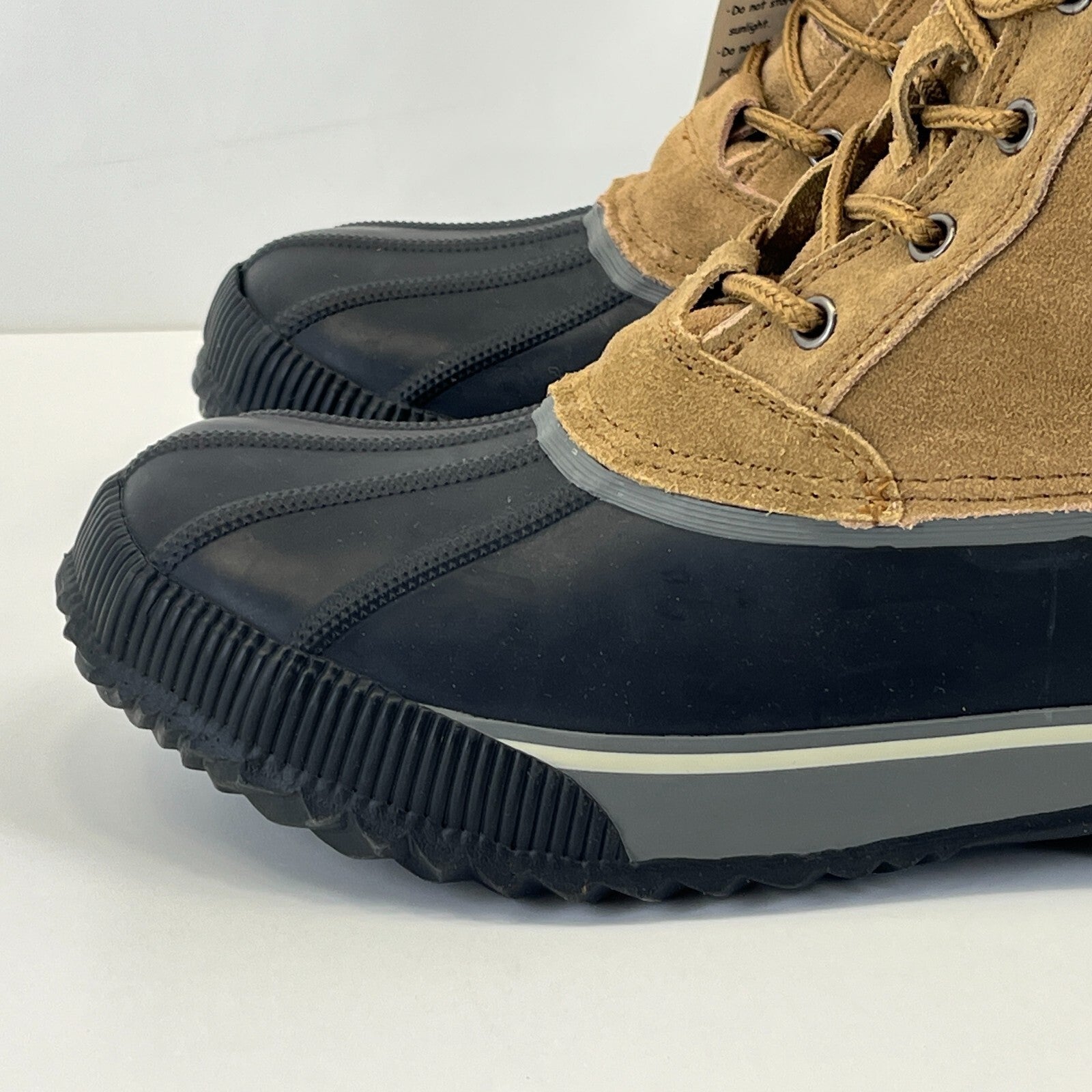 Dirt Boot Waterproof & Suede Boots Fleece Lined Brown/Black UK 9 - EU 43 - New