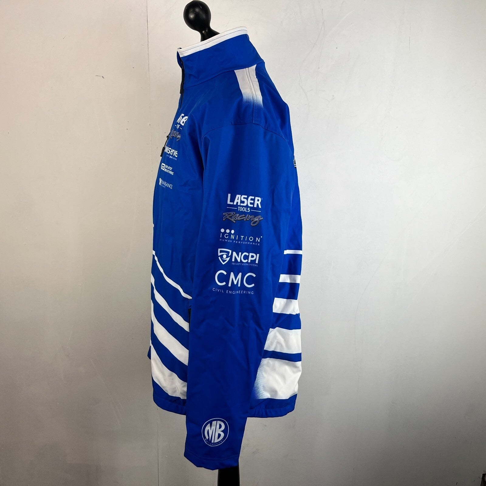 Harlequin MB Motorsport BTCC Racing Team Jacket 2XL Waterproof Teamwear Rare