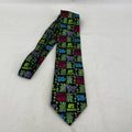 M&S St Michael Austin Powers Tie One Size 100% Polyester Multicoloured