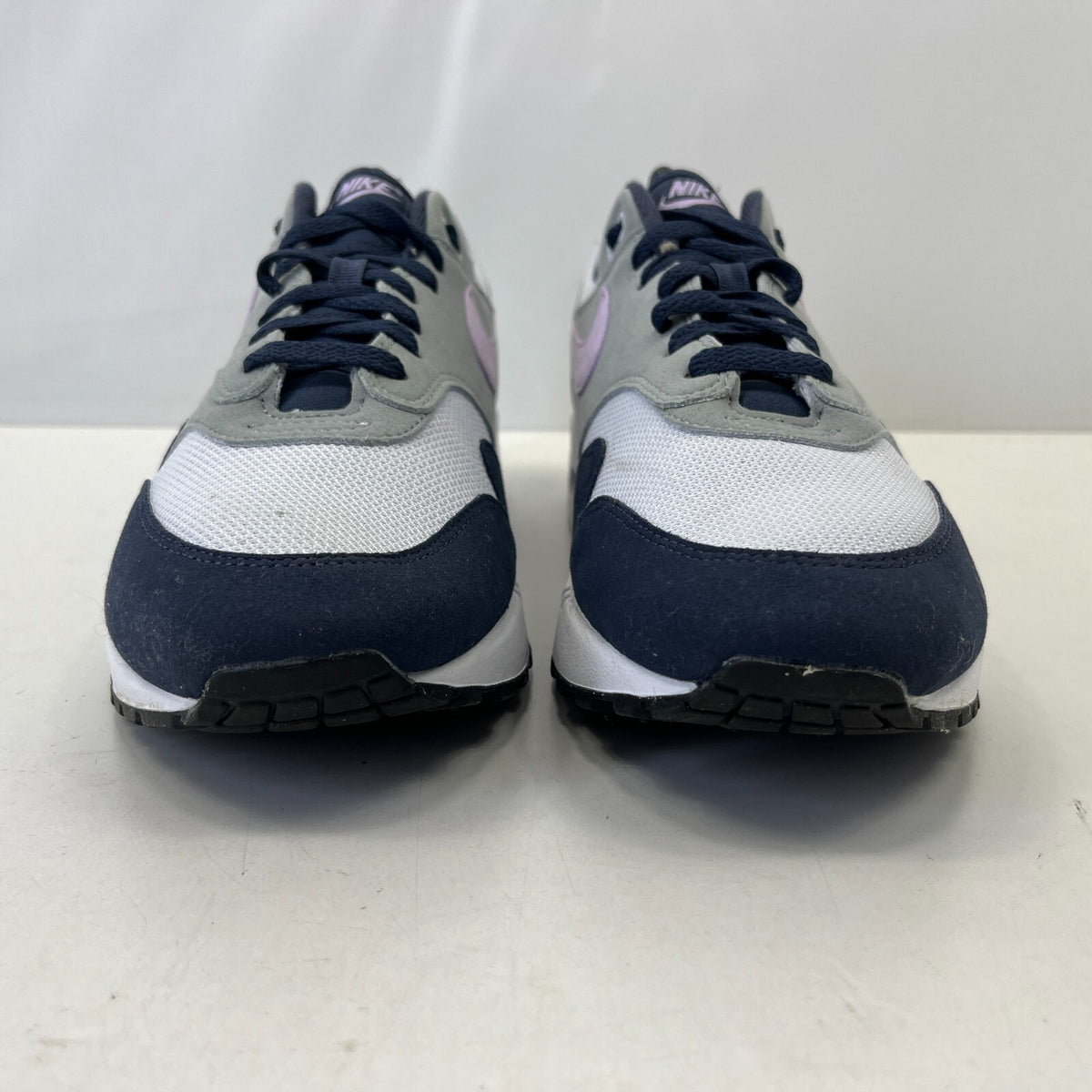 Nike Air Trainers Max Grey Lilac Blue Sneakers Shoes size UK 9