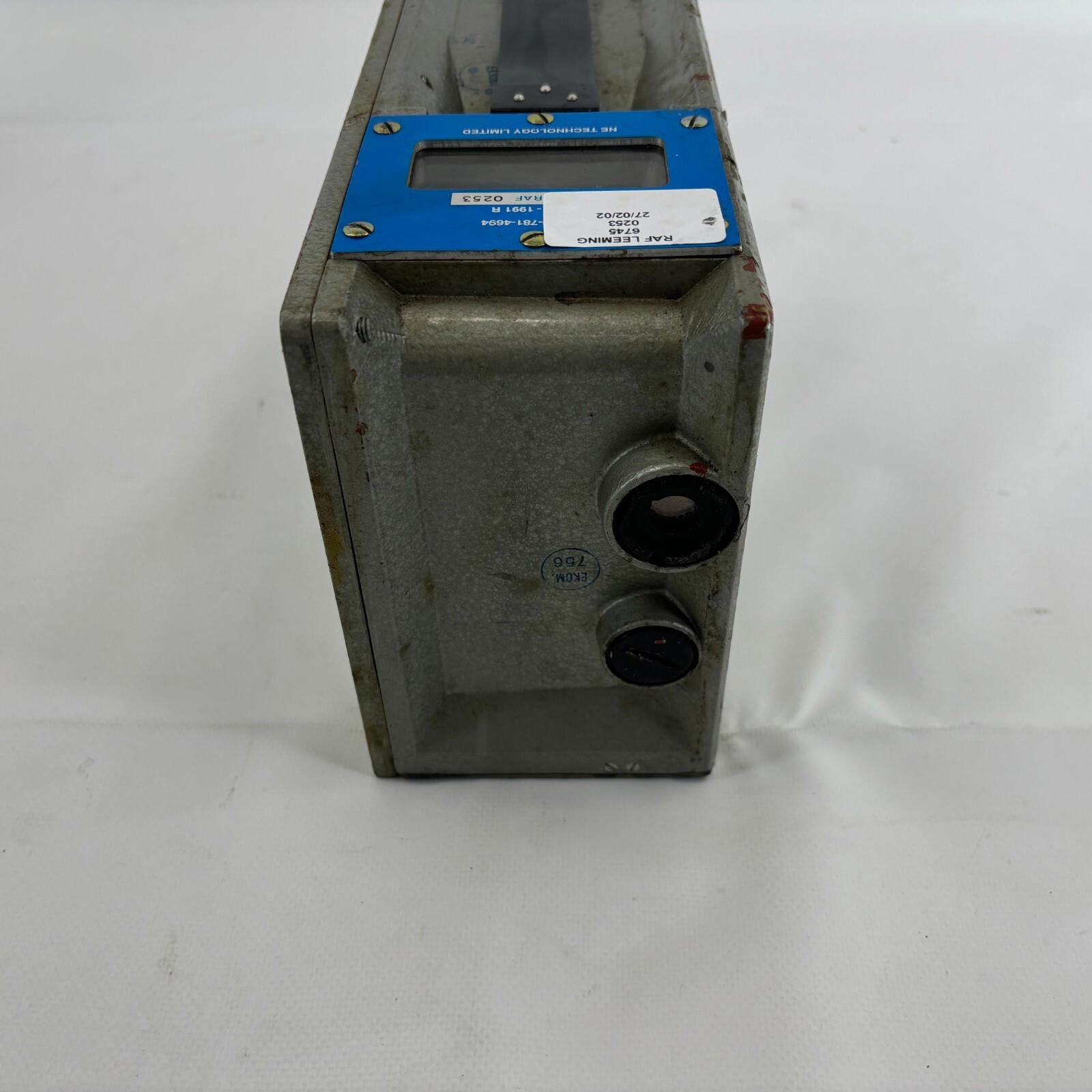 Radiac MD3 Survey Meter Doserate RAF Geiger Counter NBC CBRN - Battery Test OK