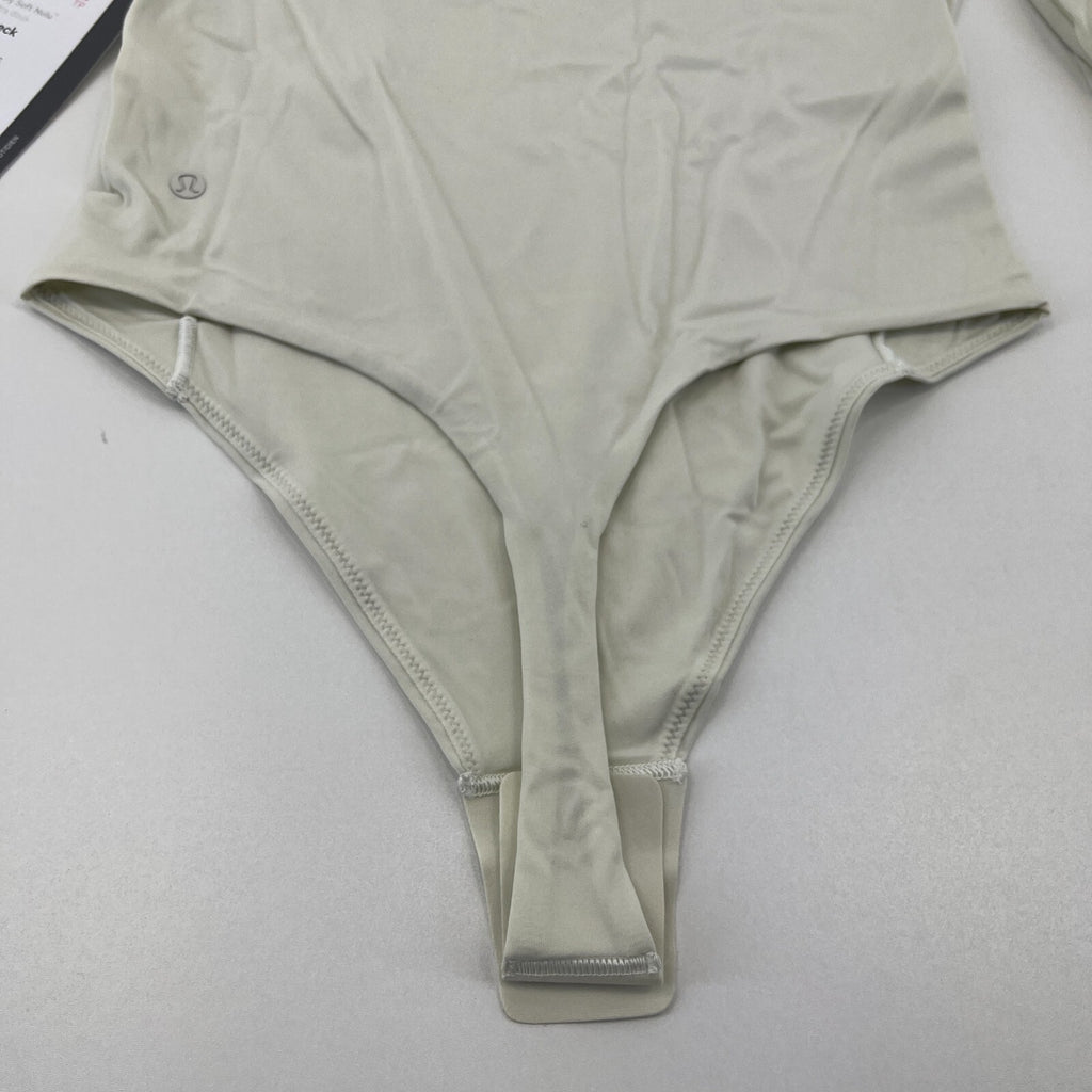 Lululemon Wundermost Soft Nulu Turtleneck Bodysuit Bone White XS See Details