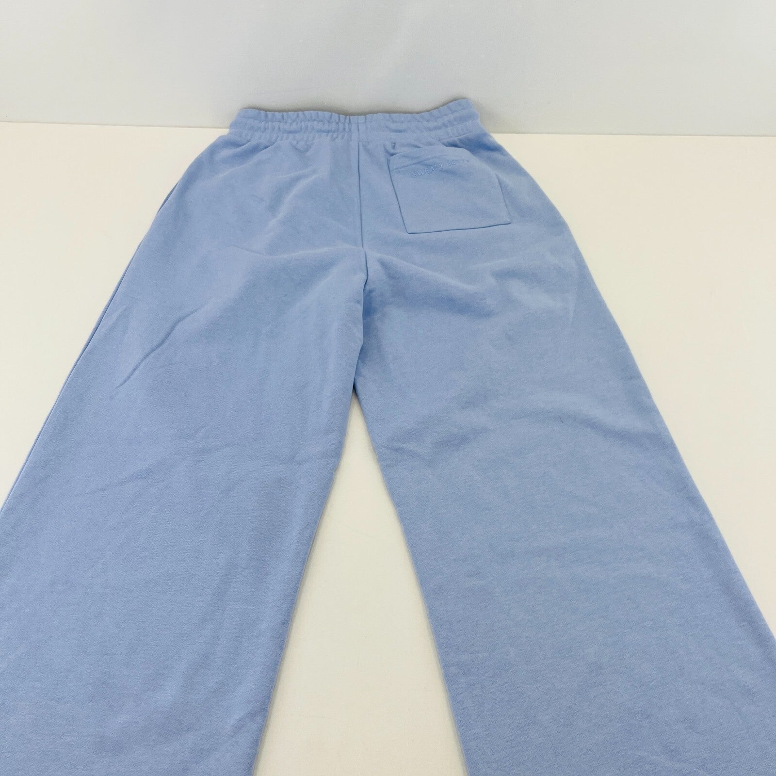 Sweaty Betty Revive Track Pant Wide Leg Joggers in Glacier Blue size Small - New
