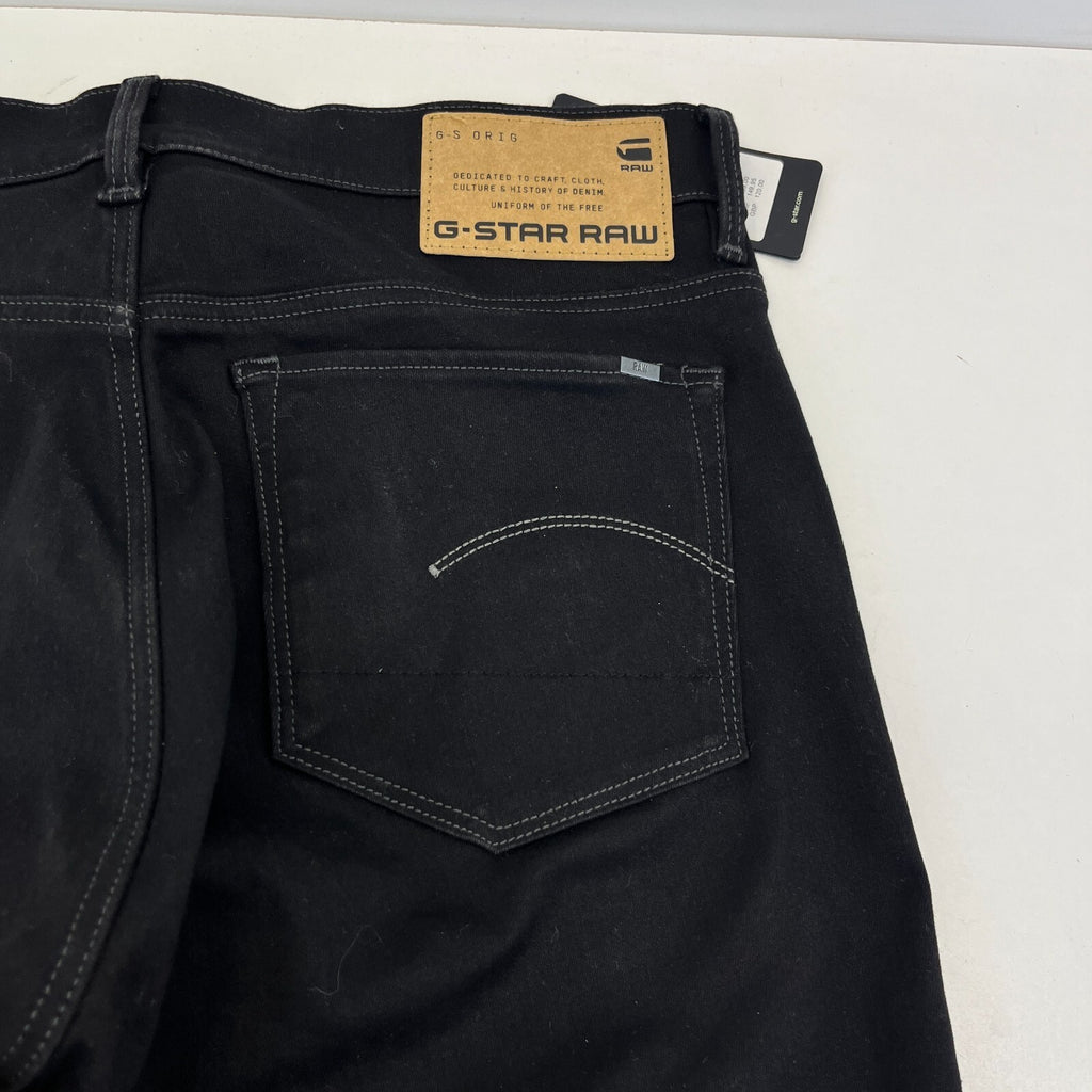 G-Star Raw 3301 High Skinny Jeans Pitch Black Women's size W29" L30"