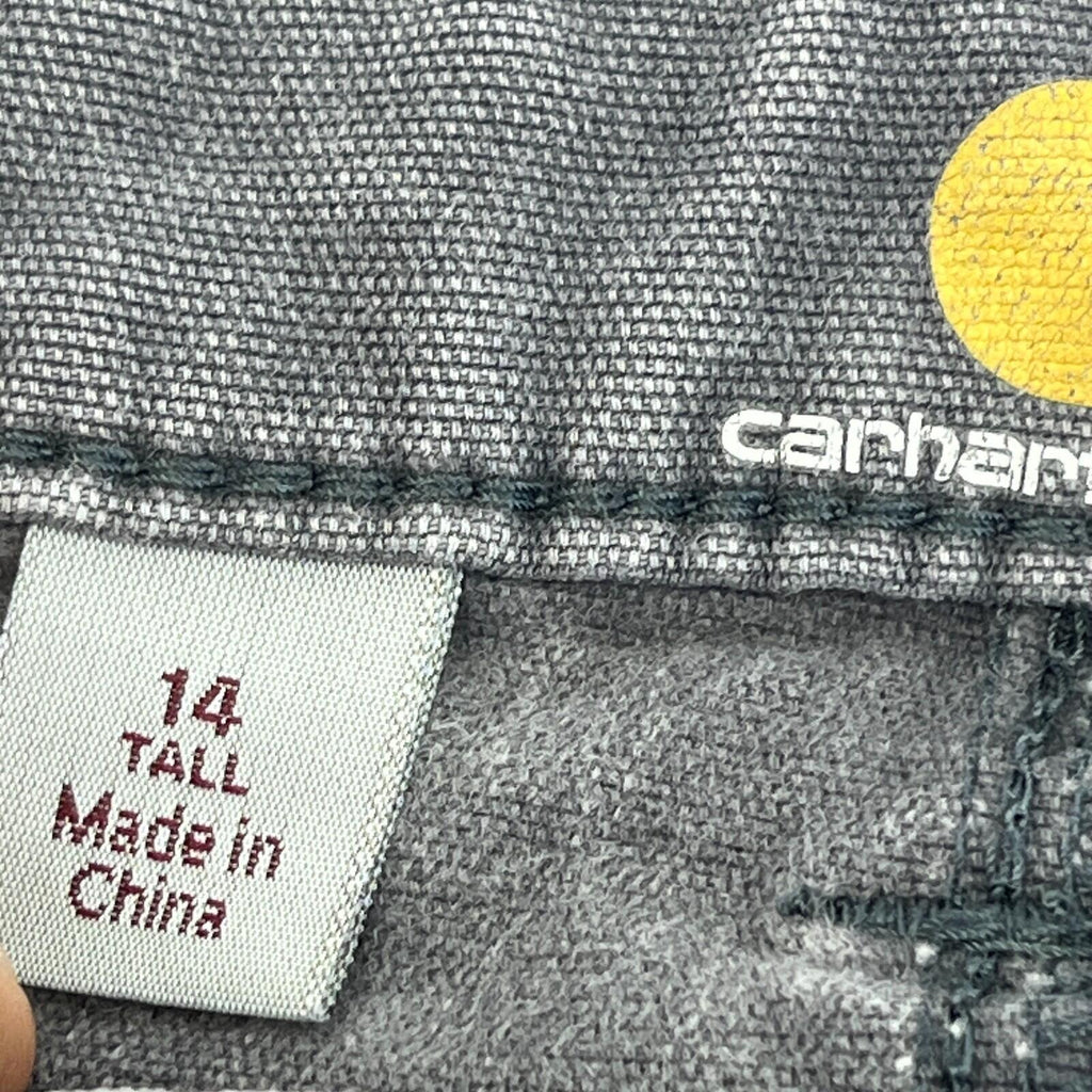 Carhartt Women’s Straight Stretch Workwear Jeans in Grey size 14 - Leg 30"