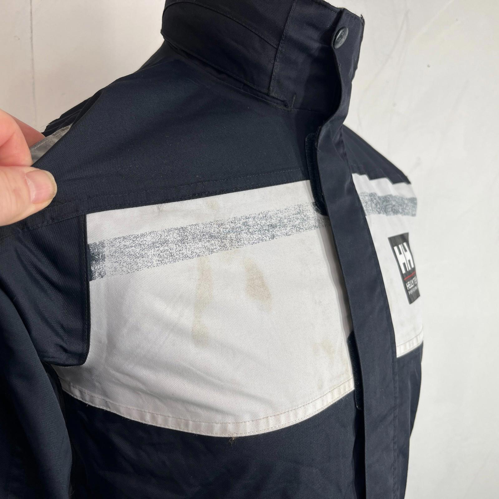 Helly Hansen Tech Performance Sailing Jacket Coat in Black Size S