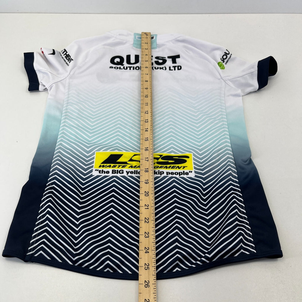 Leeds Rhinos Rugby Shirt Women's size 8 - ISC Adult Jersey Top