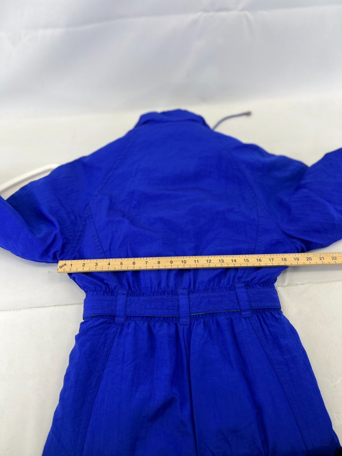 Vintage St Michael Women's Blue Snow Ski Suit One Piece size 12 - Near Mint