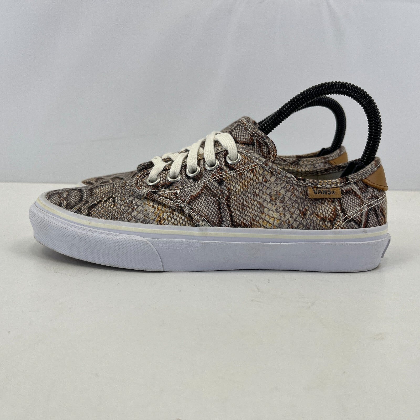 Vans Off The Wall Classic Snake Print Shoes size UK 4 EU 36.5