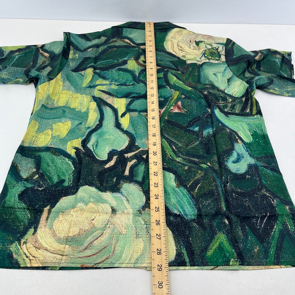 Gloomy Bear AOP Short Sleeve Shirt Forest Jungle Print size S - Sh*te Shirt