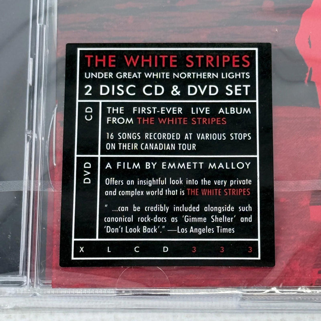 The White Stripes - Under Great White Northern Lights CD & DVD Set New & Sealed