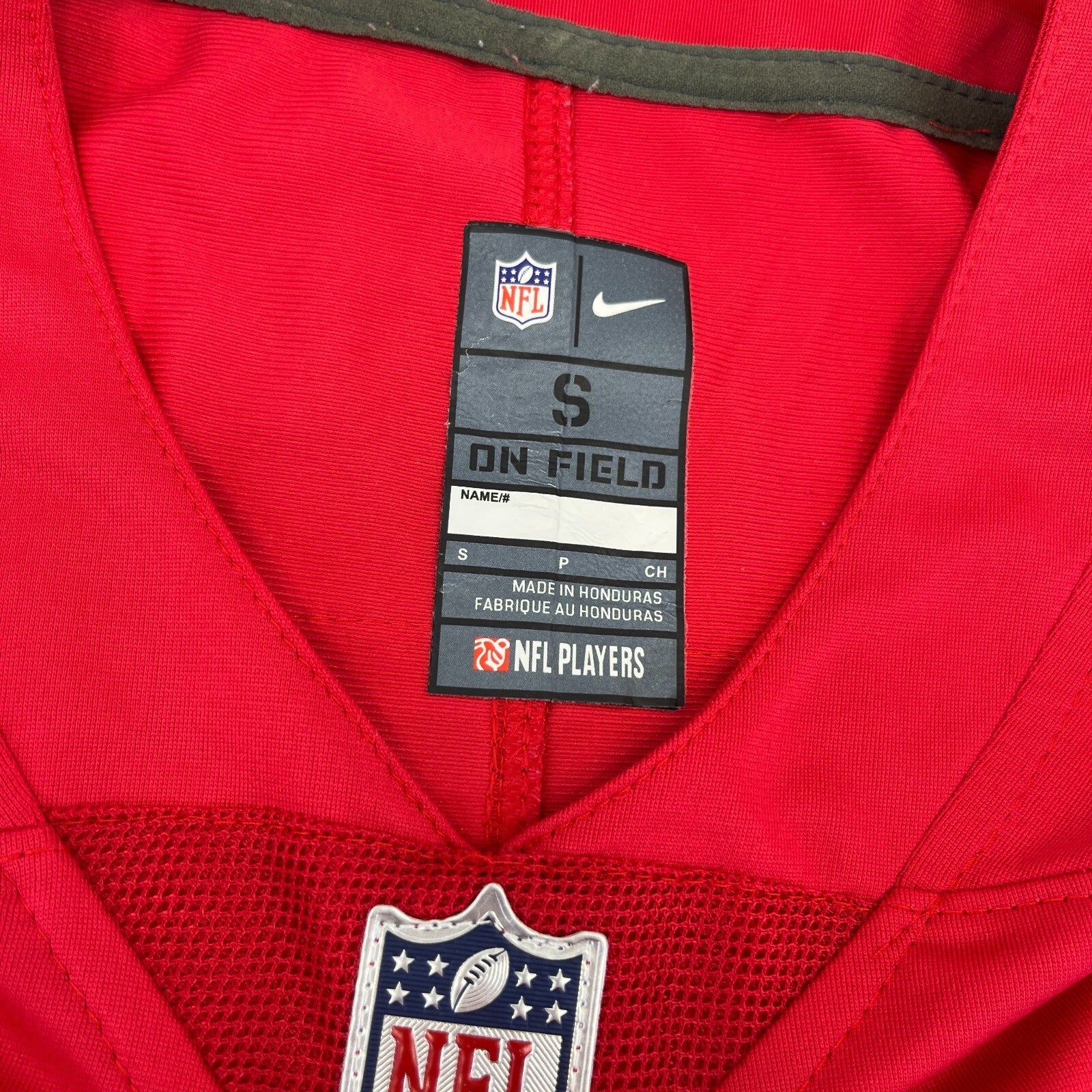 NFL Nike Kansas City Chiefs Red #1 Xavier Worthy Home Jersey size Small