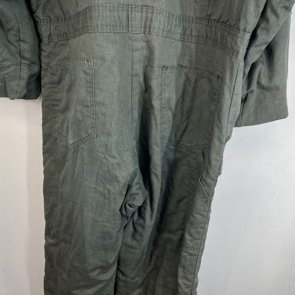 Key Imperial Green Heavy Duty Overalls Quilted Insulated Mens Large-Reg USA Made