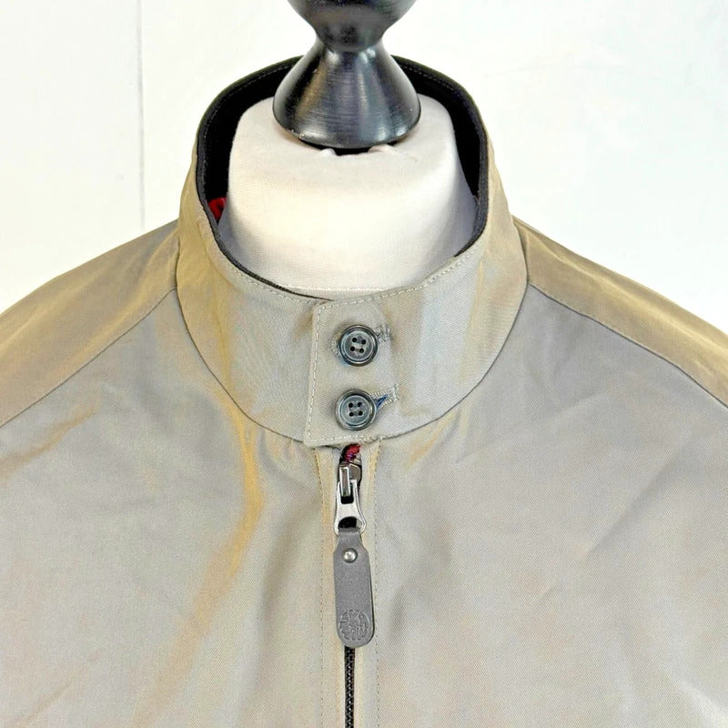 Ska & Soul Harrington Bomber Jacket Storm Grey Mens 3XL Reggae Skinhead Mod